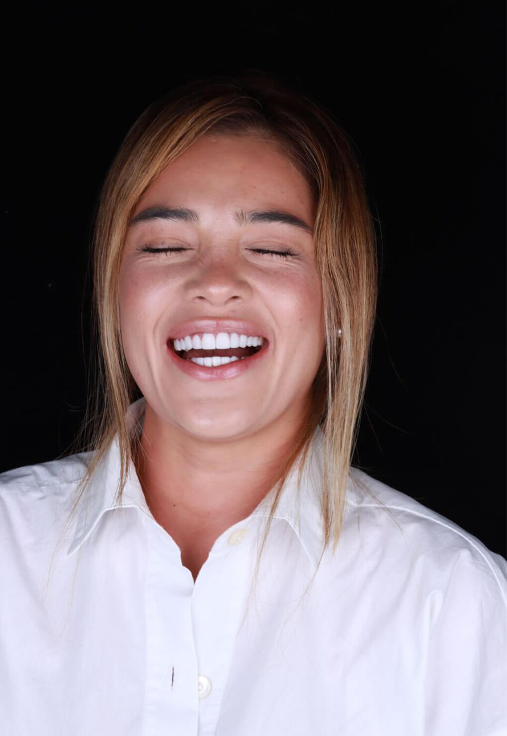 Paciente sonriendo